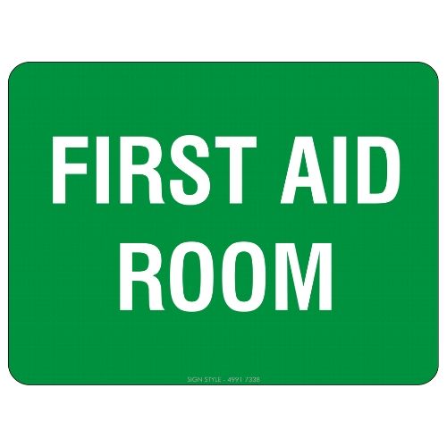 First Aid – First Aid Room Sign