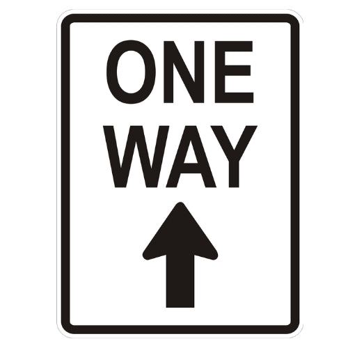Road Sign – One Way Sign