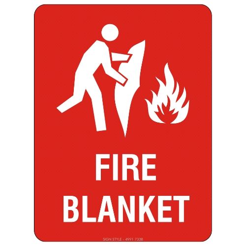 Fire Safety – Fire Blanket Sign
