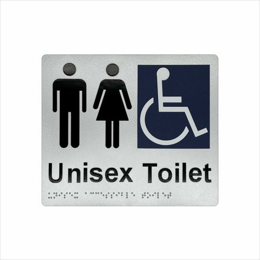 Ambulant & Toilet Signs - Unisex & Ambulant Toilet Sign