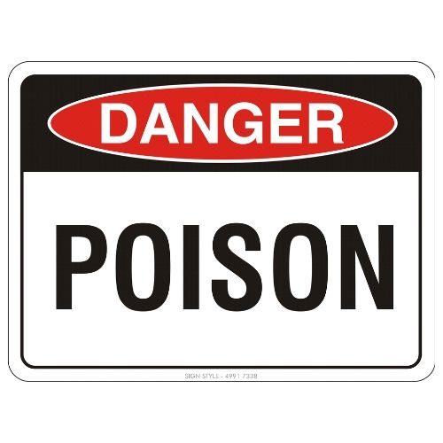 Danger - Poison Sign